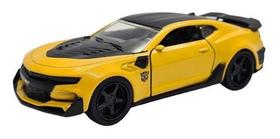 Miniatura Chevrolet Camaro Ss Amarelo Transformers Jada 1:32