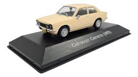 Miniatura Chevrolet Chevette 1975 Bege Inesquecíveis 1:43