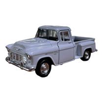 Miniatura Chevrolet Chevy Stepside 1955 Branco 1:38 Miniatura Chevrolet Chevy Stepside 1955 Branco 1:38