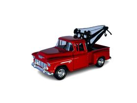 Miniatura Chevrolet Chevy Truck 1955 Guincho Vermelho 1:32