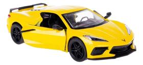Miniatura Chevrolet Corvette 2021 1/36 Kinsmart Carrinho
