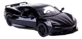 Miniatura Chevrolet Corvette 2021 1/36 Kinsmart Carrinho Miniatura Chevrolet Corvette 2021 1/36 Kinsmart Carrinho