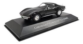 Miniatura Chevrolet Corvette C3 1968 American Nº 10 1:43 Miniatura Chevrolet Corvette C3 1968 American Nº 10 1:43