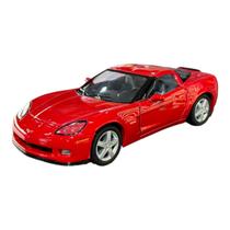 Miniatura Chevrolet Corvette C6 Z06 Vermelho Metal 1:36 Miniatura Chevrolet Corvette C6 Z06 Vermelho Metal 1:36