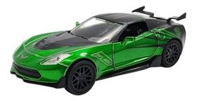 Miniatura Chevrolet Corvette Verde Transformers Jada 1:32