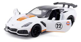 Miniatura Chevrolet Corvette Zr1 2019 Gulf Oil - Motormax