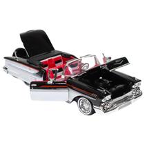 Miniatura Chevrolet Impala 1958 LowRider 18cm 1/24 Motor Max