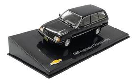 Miniatura Chevrolet Marajo 1.6 Sle 1989 Preto Metal 1:43