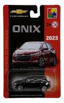 Miniatura Chevrolet Onix 2023 Carrinho Coleção 1:64 Cks Preto Miniatura Chevrolet Onix 2023 Carrinho Coleção 1:64 Cks Preto