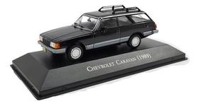 Miniatura Chevrolet Opala Caravan 89 Inesquecível Preto 1:43