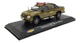 Miniatura Chevrolet S10 Brigada Militar Metal 1:43