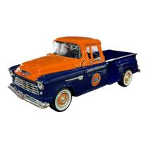 Miniatura Chevrolet Stepside 1955 Gulf Metal Motormax 1:24 Miniatura Chevrolet Stepside 1955 Gulf Metal Motormax 1:24