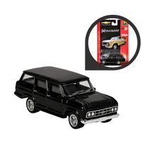 Miniatura Chevrolet Veraneio 1968 1:64 C/ Pneus De Borracha