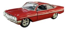 Miniatura Chevy Impala 1961 Dom Velozes E Furiosos 1:32 Jada Vermelho Miniatura Chevy Impala 1961 Dom Velozes E Furiosos 1:32 Jada Vermelho