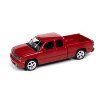 Miniatura Chevy Silverado SS 2006 - Vermelha - Muscle Trucks - Auto World - 1:64