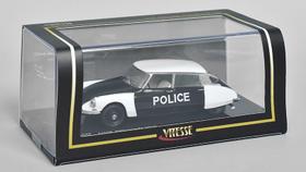 Miniatura Citroen DS19 Policia De Paris 1960 1/43 Vitesse