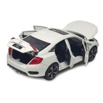 Miniatura Civic Carro esportivo estiloso moderno Com Farol