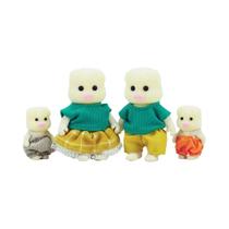 Miniatura Coelhinho da Páscoa 1:12 - Família de Renas, Panda e Floresta para Casa de Bonecas