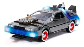 Miniatura Coleção De Volta Para O Futuro Iii Com Luzes 1:24