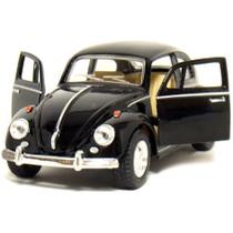 Miniatura Coleção Fusca Preto 1967 Clássico Escala 1/32 Miniatura Coleção Fusca Preto 1967 Clássico Escala 1/32