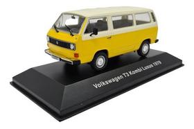 Miniatura Coleção Volkswagen Nº 13 T3 Kombi Luxus 1979 1:43