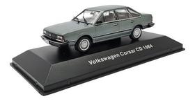 Miniatura Coleção Volkswagen Nº21 Santana Cd 1984 Verde 1:43 Miniatura Coleção Volkswagen Nº21 Santana Cd 1984 Verde 1:43