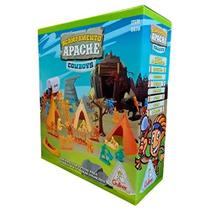 Miniatura Colecionavel Acampamento Apache/Cowboys