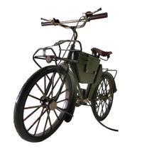 Miniatura Colecionável Bicicleta Verde 30cm Verito Miniatura Colecionável Bicicleta Verde 30cm Verito