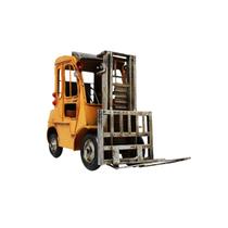 Miniatura Colecionável Carro Empilhadeira Retrô Âmbar Verito Miniatura Colecionável Carro Empilhadeira Retrô Âmbar Verito