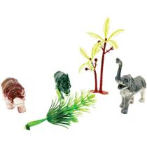 Miniatura Colecionável Conjunto Animais 5 Peças Sortido
