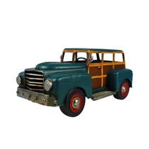 Miniatura Colecionável F Woody Wagon 1941 Azul Petróleo Miniatura Colecionável F Woody Wagon 1941 Azul Petróleo
