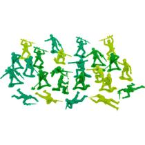 Miniatura Colecionável Forças ARMADAS Coloridas 24 Peças