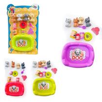 Miniatura Colecionável Kit Mini Pet Cachorrinhos Com Acessórios Sortidos 11 Peças Miniatura Colecionável Kit Mini Pet Cachorrinhos Com Acessórios Sortidos 11 Peças