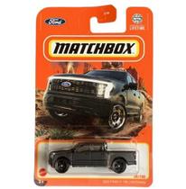 Miniatura Colecionável Matchbox Ford F-150 Lightning 2022 na Escala 1:64 Miniatura Colecionável Matchbox Ford F-150 Lightning 2022 na Escala 1:64