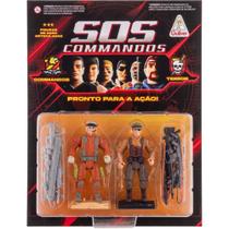 Miniatura Colecionável SOS Commandos J.dean e Jackall Miniatura Colecionável SOS Commandos J.dean e Jackall