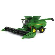 Miniatura Colheitadeira John Deere S680 Milho e Grãos 1:64 Miniatura Colheitadeira John Deere S680 Milho e Grãos 1:64