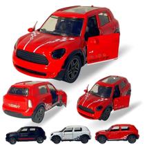 Miniatura Cooper Countryman Abre as Portas Branco 5x5x11cm