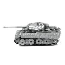 Miniatura D Montar Metal Earth Tanque De Guerra Tiger MMS203