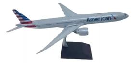 Miniatura de Avião Boeing 777-300 Er American Airlines Scala 1:200 Miniatura de Avião Boeing 777-300 Er American Airlines Scala 1:200