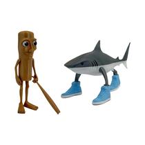 Miniatura De Brinquedo Tubarão Tung Tung Tung Sahur Tralalero Tralala