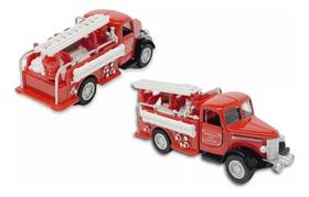 Miniatura De Caminhão De Bombeiro Antigo Real Coleção Miniatura De Caminhão De Bombeiro Antigo Real Coleção