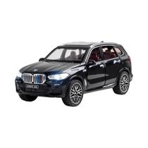 Miniatura de Carro BMW X5 SUV em Metal - Escala 1:32 com Luz e Som