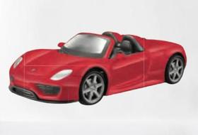Miniatura De Carro Colecionável 1/64 Porsche 918 Spyder Vm Bburago 59046