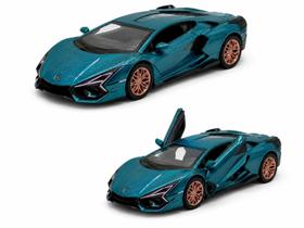 Miniatura de carro Lamborghini Sián FKP 37 em Metal 13 CM Cor:Azul Miniatura de carro Lamborghini Sián FKP 37 em Metal 13 CM Cor:Azul