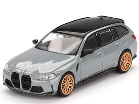 Miniatura de carro MINI GT M3 Touring 1/64 Cinza Brooklyn Miniatura de carro MINI GT M3 Touring 1/64 Cinza Brooklyn