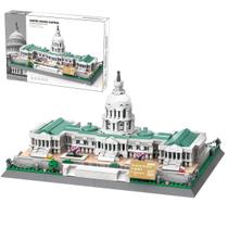 Miniatura de Construção Miabrixbrix Edifício Capitólio com 1074 Peças Miniatura de Construção Miabrixbrix Edifício Capitólio com 1074 Peças