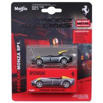 Miniatura De Ferro Ferrari Monza SP1 1/64 Maisto Speed Icons