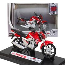 Miniatura De Ferro Honda CG Titan 160 2016 16cm 1/18