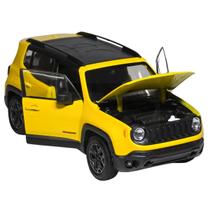 Miniatura De Ferro Jeep Renegade Trailhawk 1/24 16cm Welly