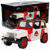 Miniatura De Ferro Jeep Wrangler 1992 Jurassic Park 1/32